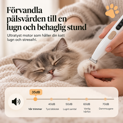 Noreeli™ Katttrimmer Hjälp din katt slippa smärtsamma tovor